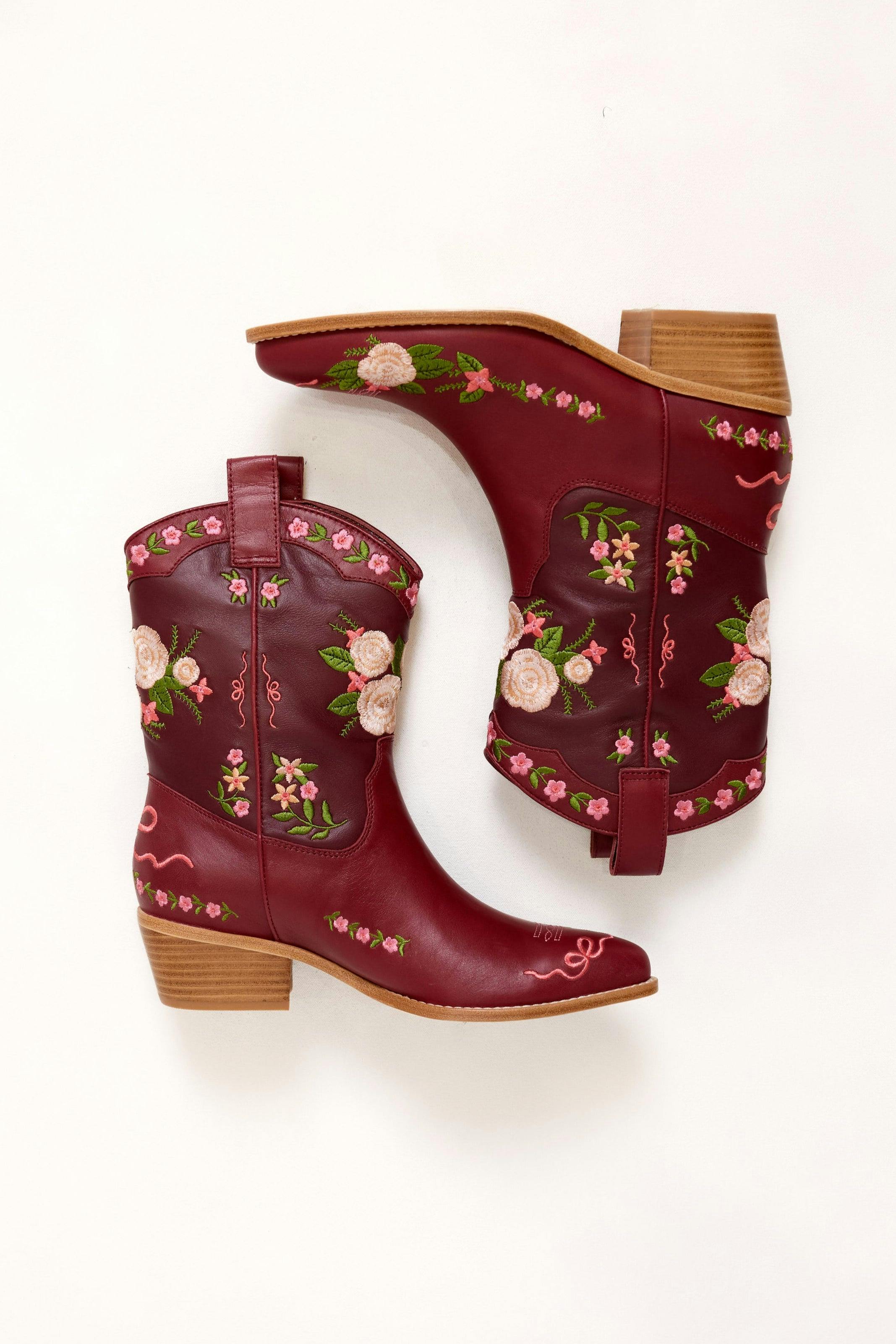 Sierra Bootie in Red