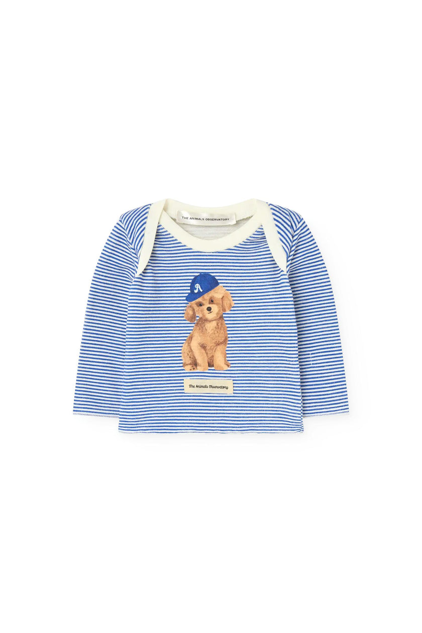 Striped Wapiti Long Sleeve T-shirt for baby