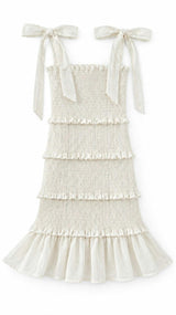 Reine Dress White