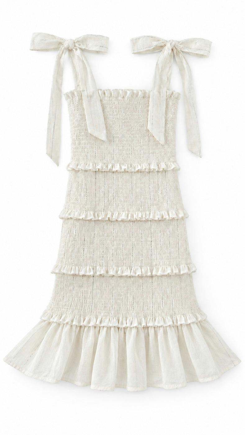 Reine Dress White