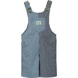 children's short dungaree - wave stripes
