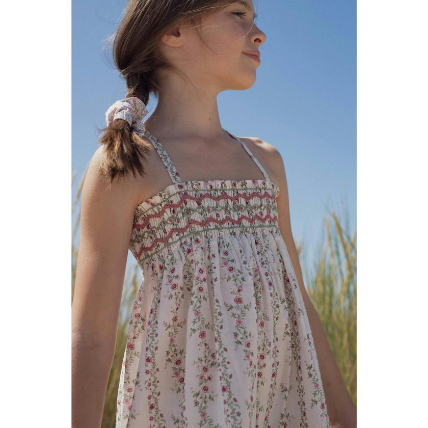 Dress Diva Hand-Smocked Roses Farandole, Florals