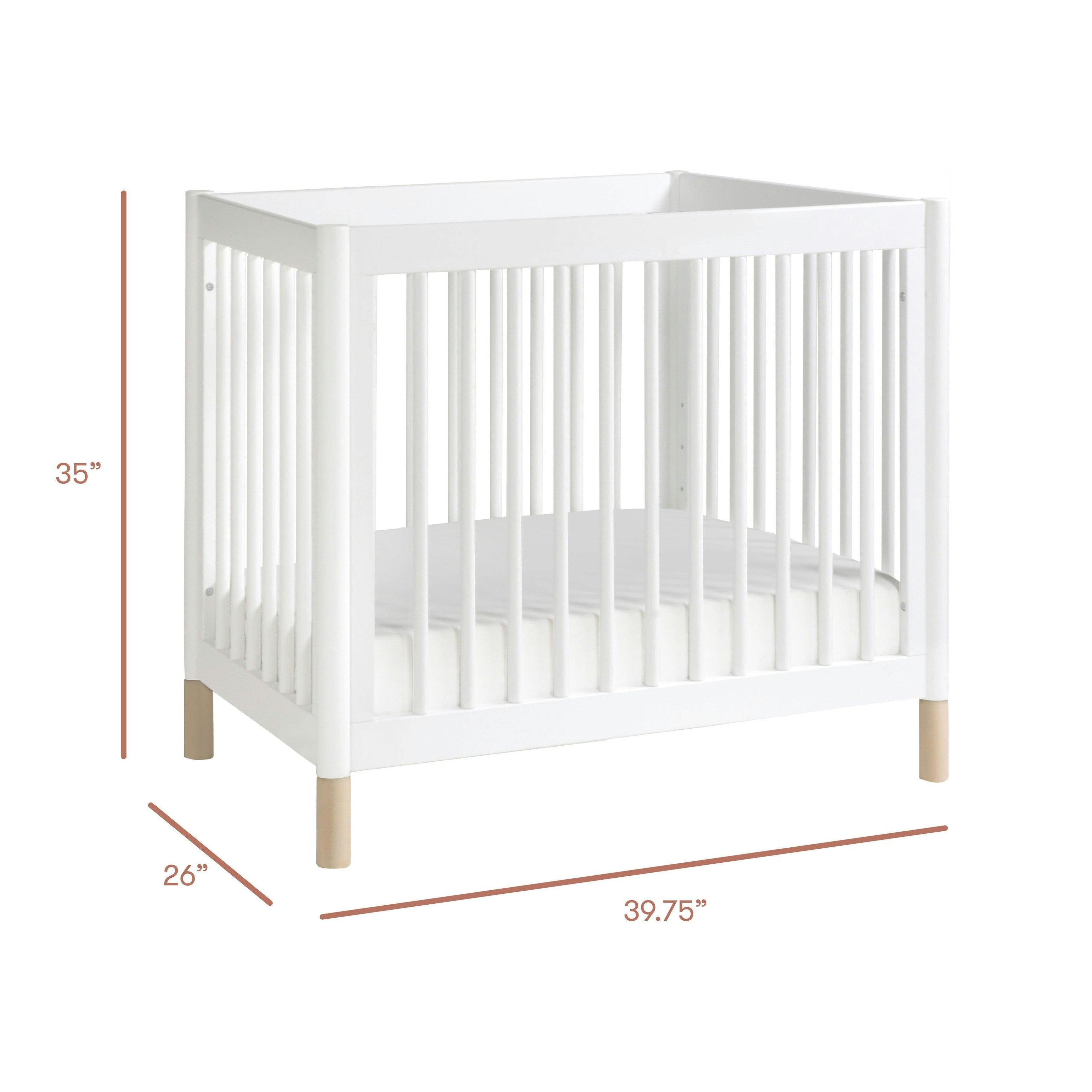 Babyletto Gelato 4-in-1 Convertible Mini Crib
