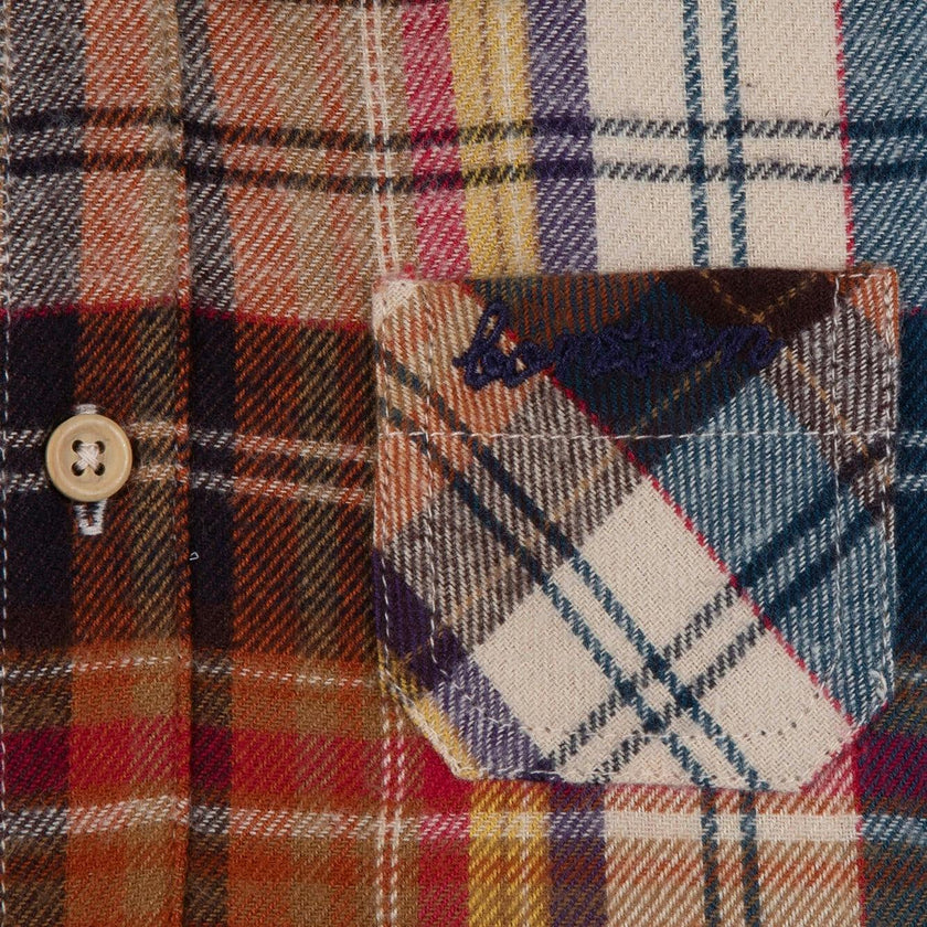 BONTON Autumn Plaid Pan Baby Overshirt