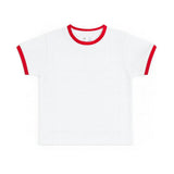 White T-Shirt With Tipping