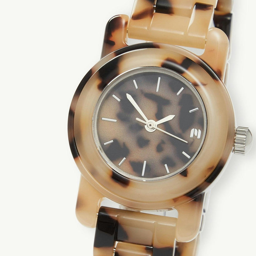 Mini Mono Watch in Blonde Tortoise