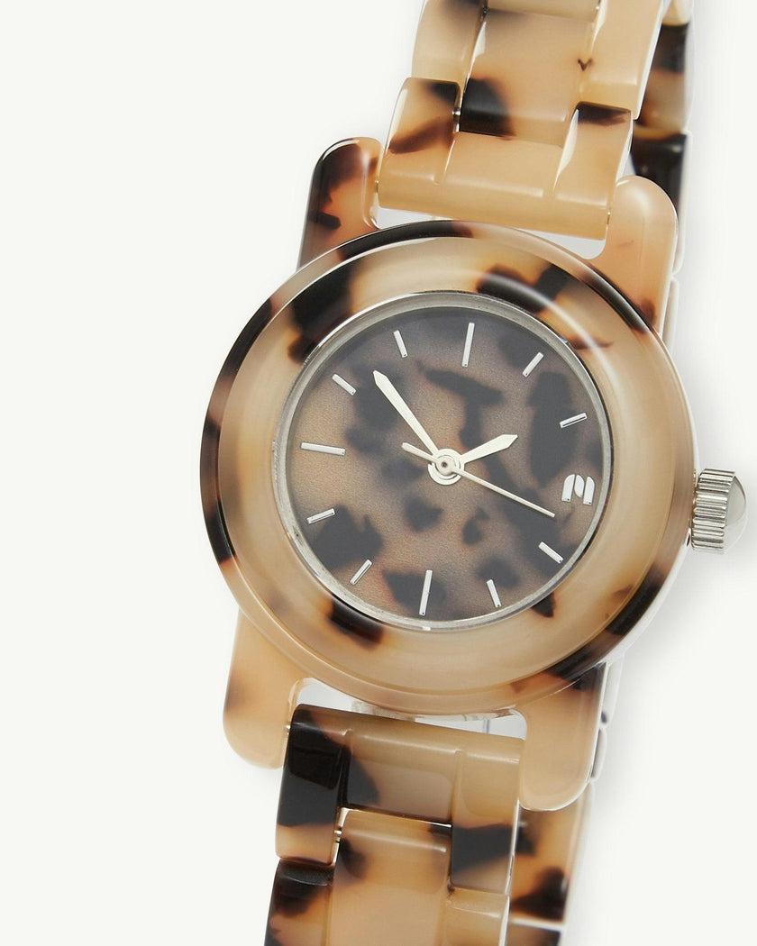 Mini Mono Watch in Blonde Tortoise
