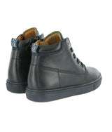 Leather Laces Boot, Dark Blue