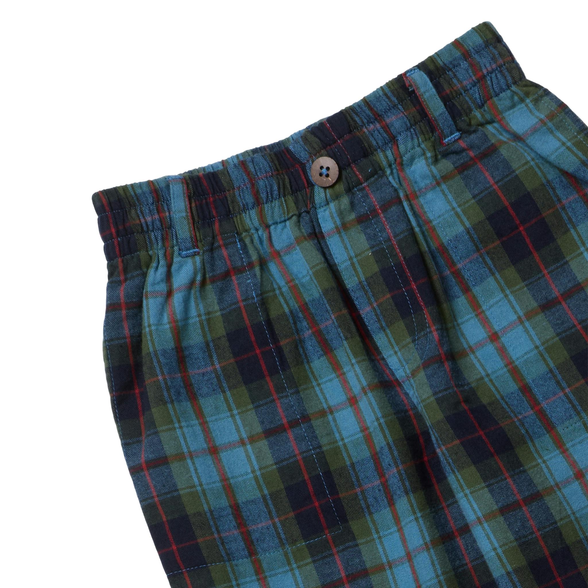 Boys Jackson Pant - Blue Tartan