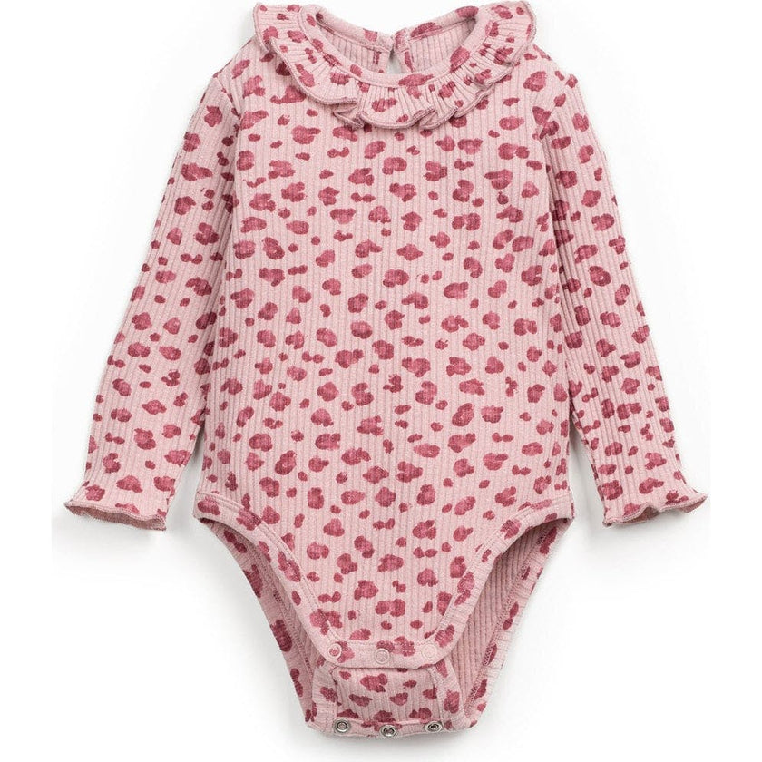 Ribbed Leopard Onesie