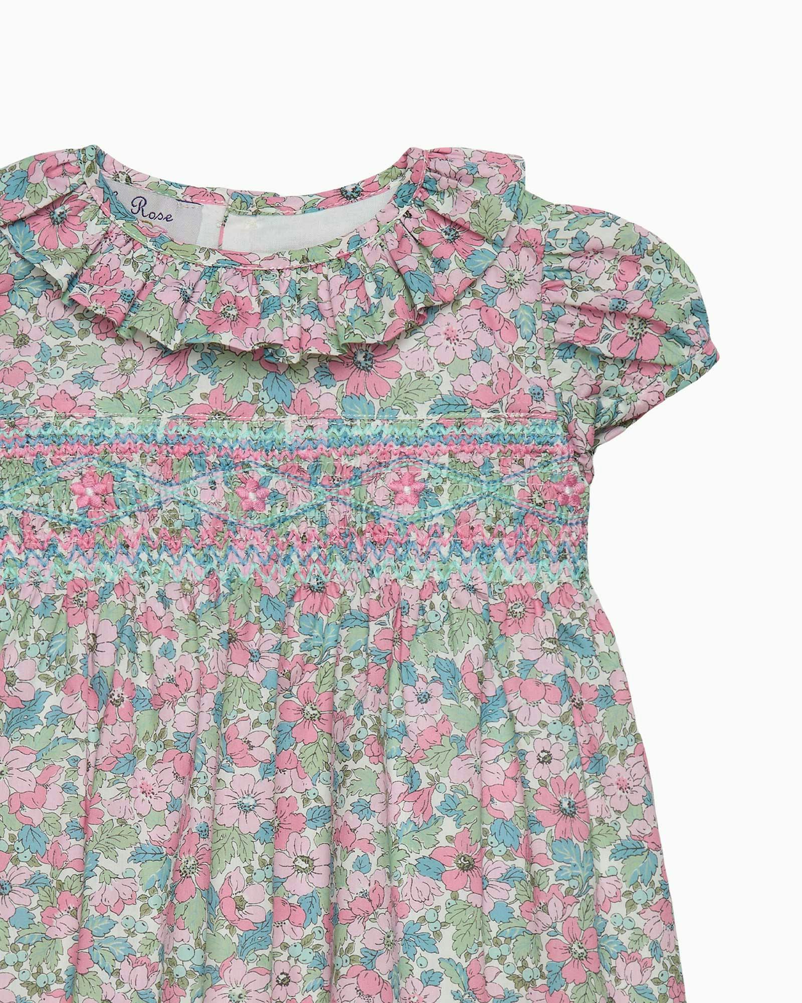 Baby Dahlia Smocked Dress