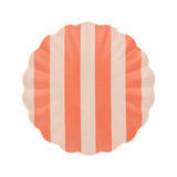 Stripy Reusable Bamboo Small Plates