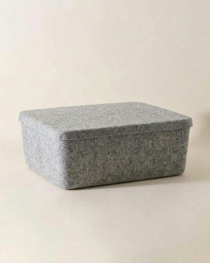 The Sculpted Bin - Large with Lid