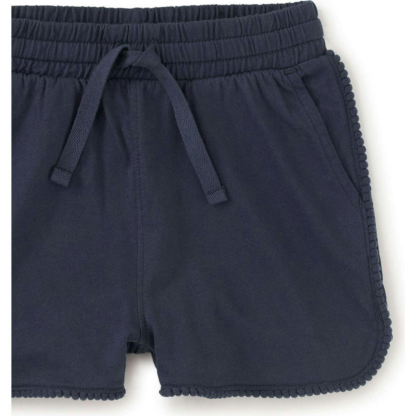 Pom-Pom Shorts, Blue