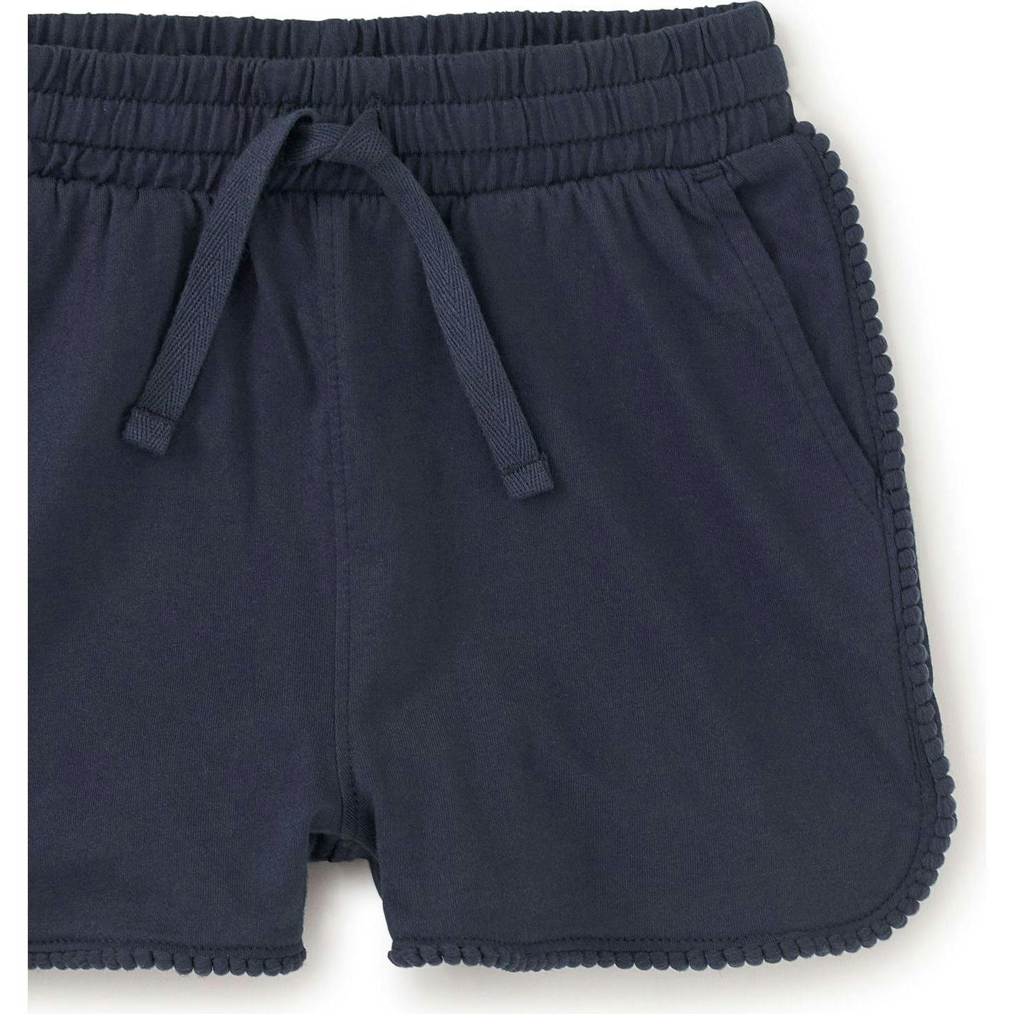 Pom-Pom Shorts, Blue
