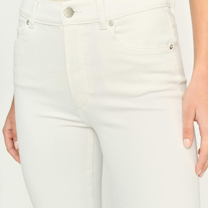 Bridget Boot High Rise Instasculpt 31.5" Jeans | White
