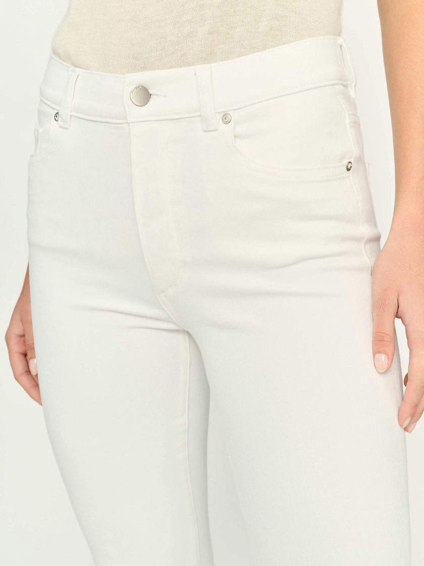 Bridget Boot High Rise Instasculpt 31.5" Jeans | White