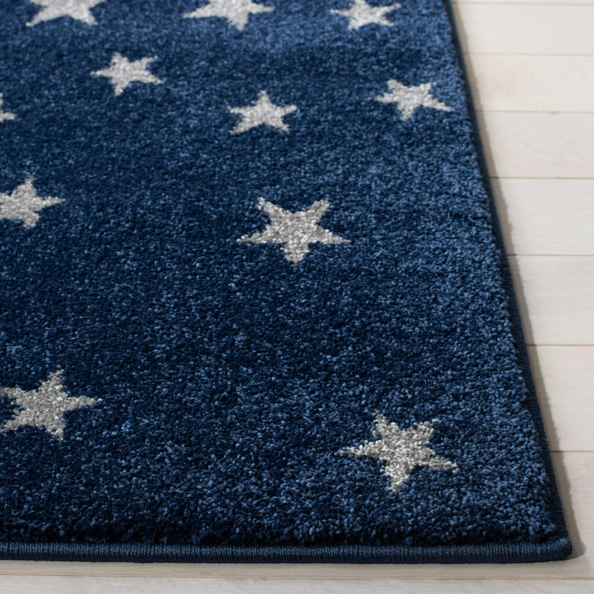 Carousel Kids Buzz Rug, Navy