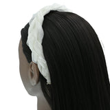 Multicolored Braided Tulle Headband