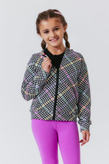 Girls Oversized Drop Shoulder Full-Zip Hoodie