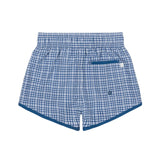 boys newport navy gingham boardie