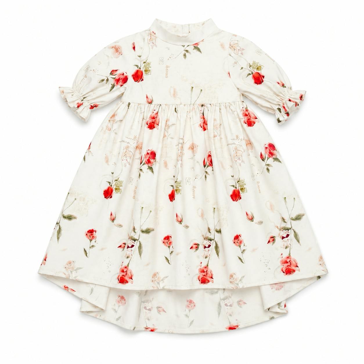 Madeleine Dress- Rose Garden Toile