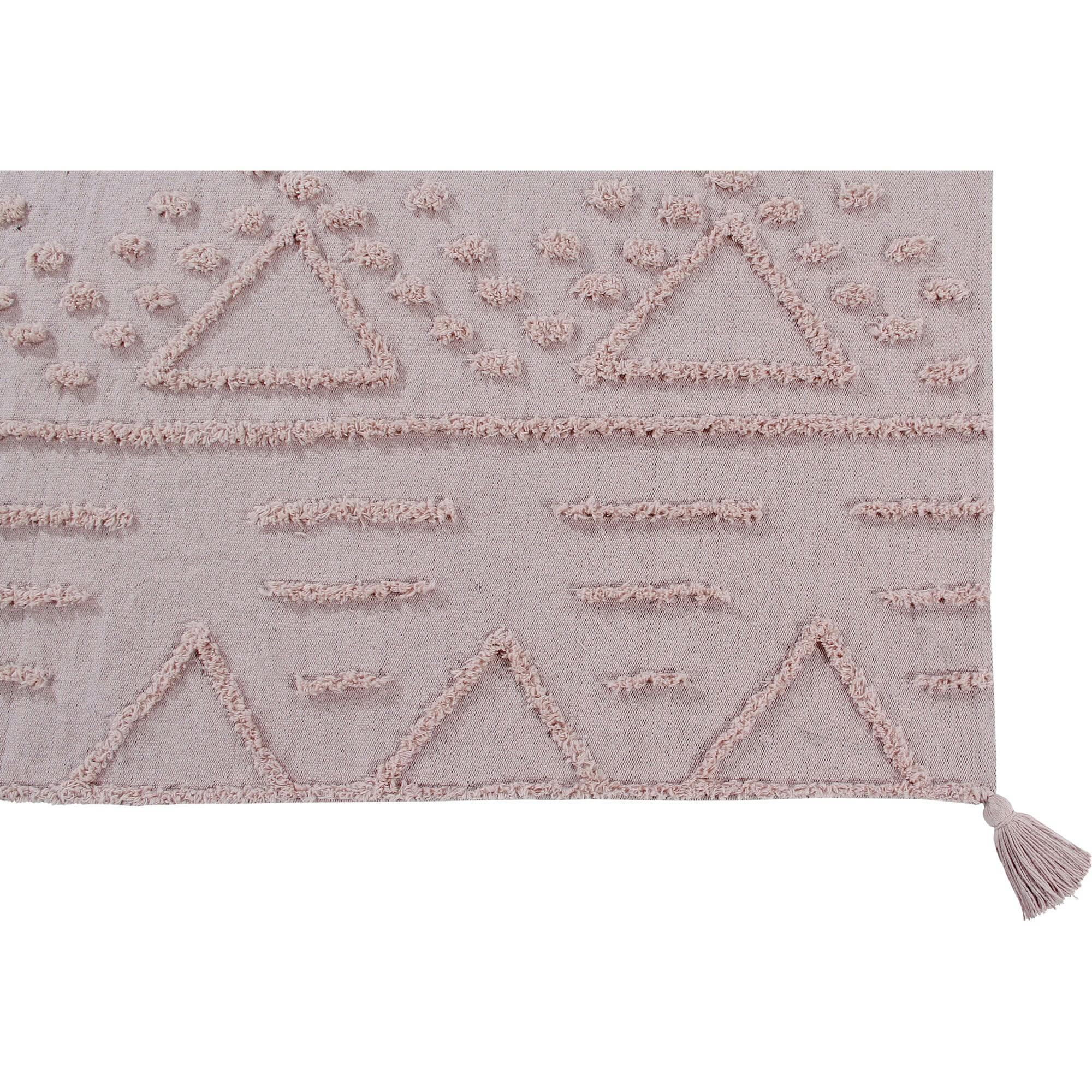 Tribu Washable Rug, Pink