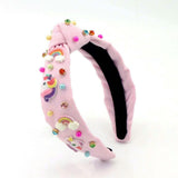 Over The Rainbow Pink Headband