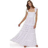 Women'S Waterlily Victoria Cover-Up Dress, White
