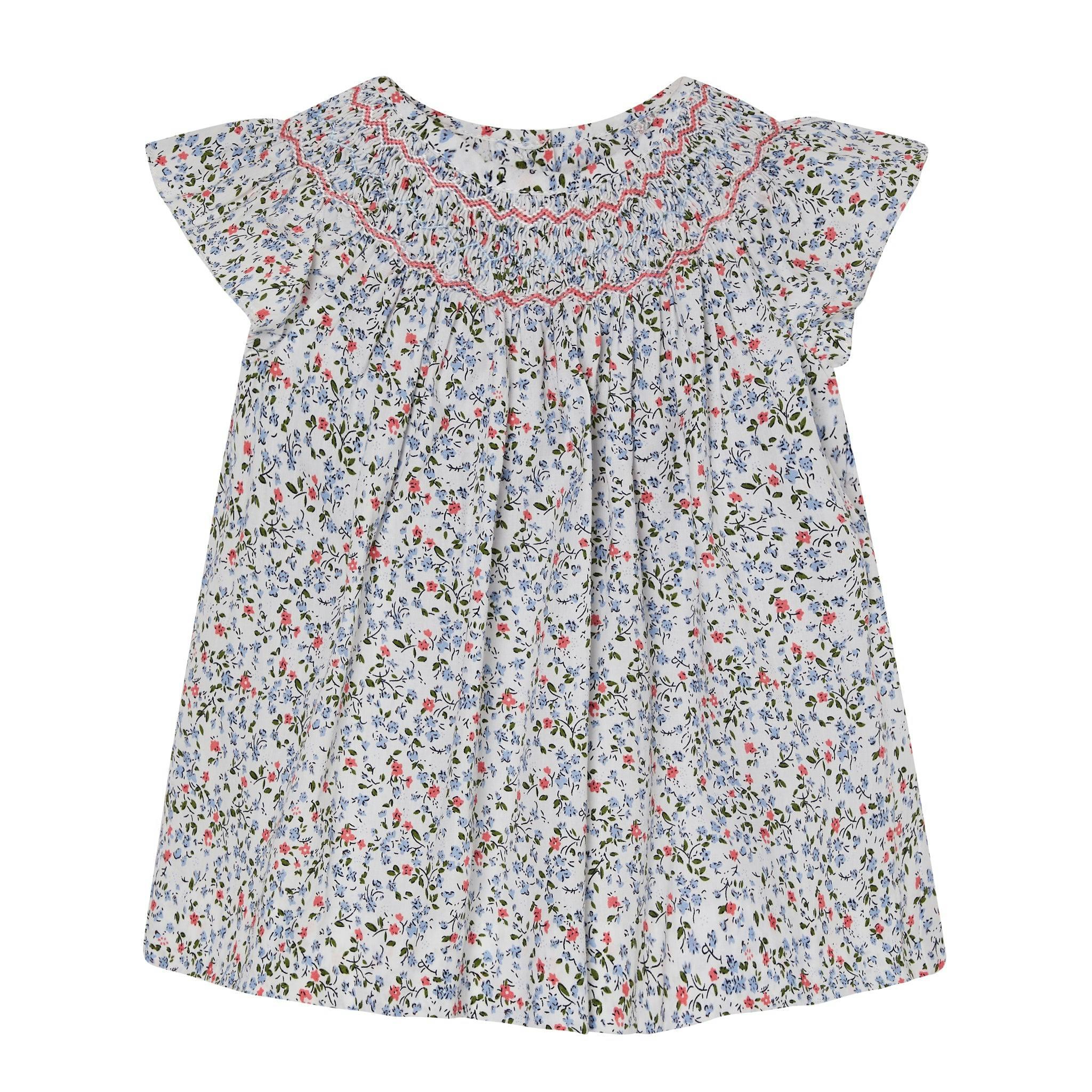 Hand-Smocked Girls Blouse Joanie