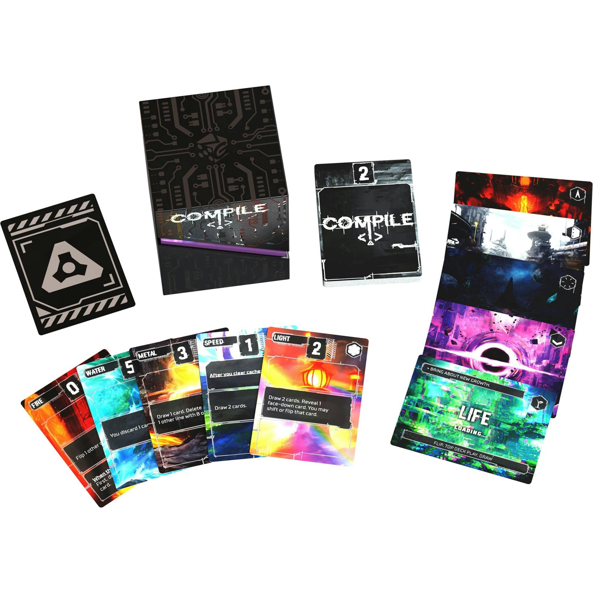 Greater Than Games: Compile: Main 1 - Area Control Strategy Card Game
