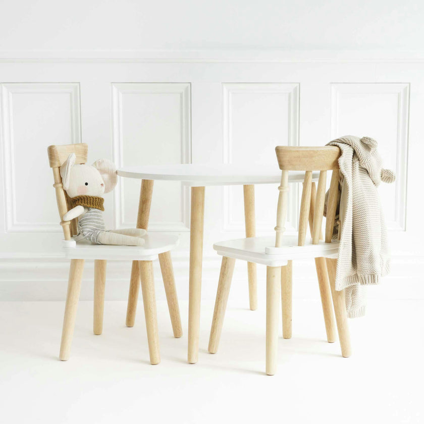 Children's Wooden Table & Chairs