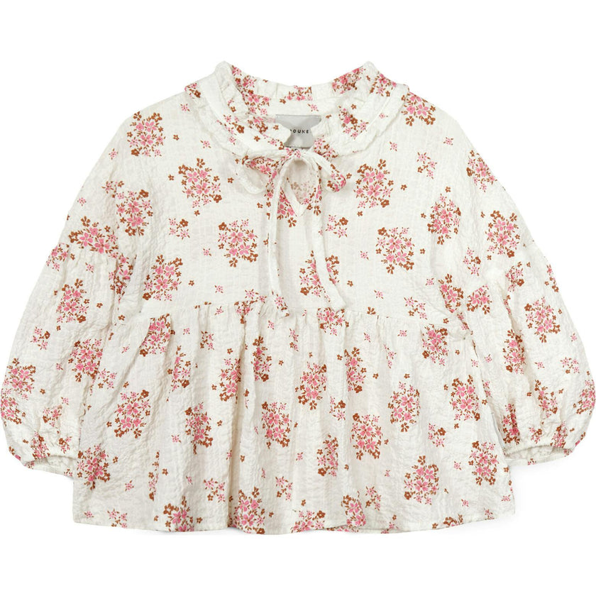 Mipounet SS26 Paloma, Blouse Ecru Pink