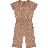 Allover Printed Flower Jumpsuit