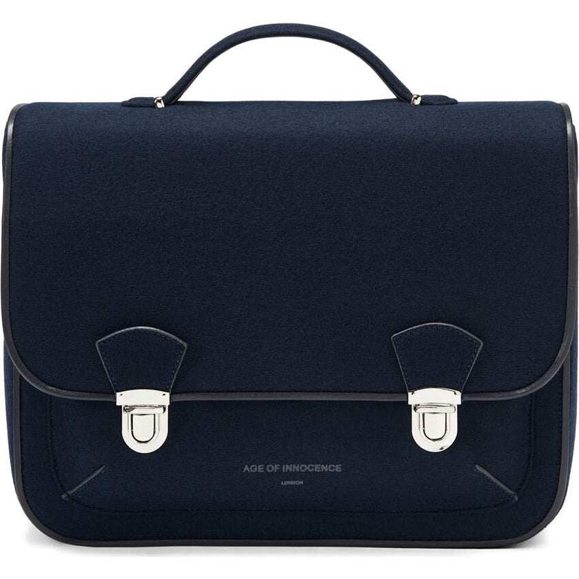 Boston Wool School Bag
