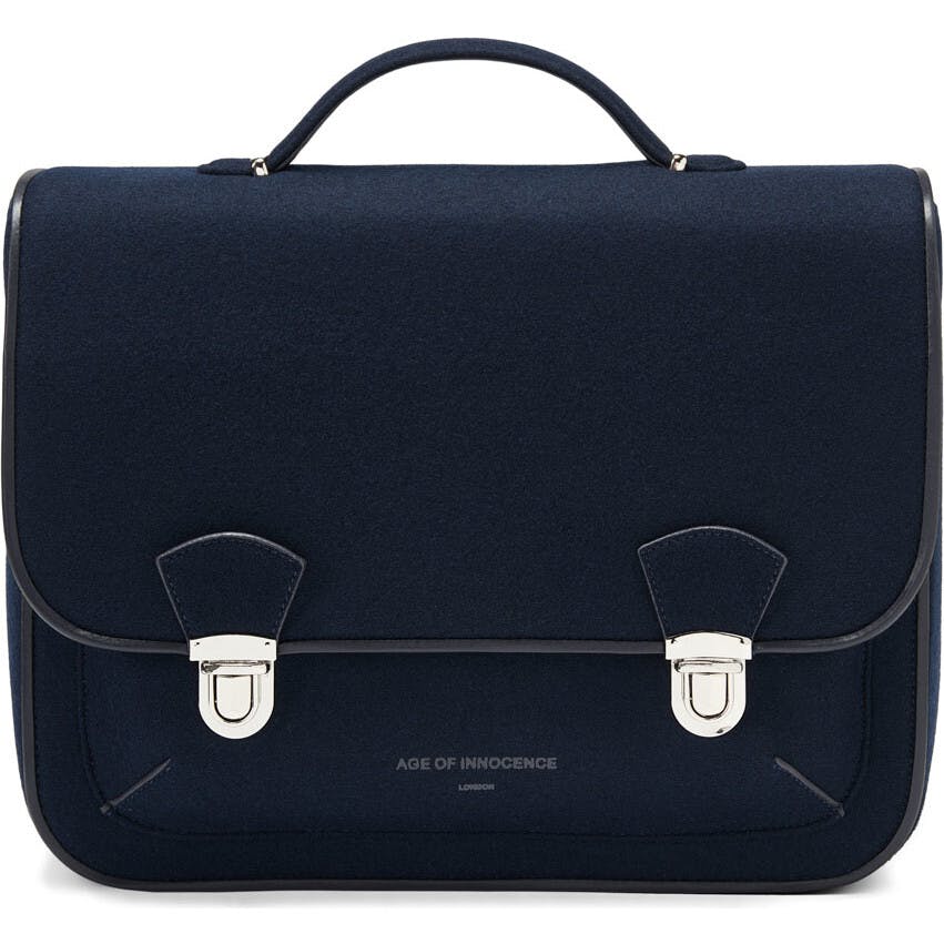 Boston Wool School Bag