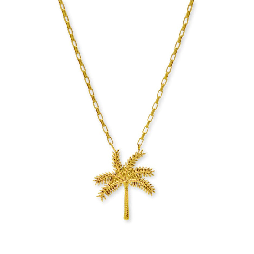 Palm Tree Necklace