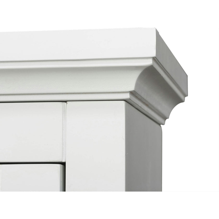 St. James Wooden Wall Cabinet with 2 Shelves
