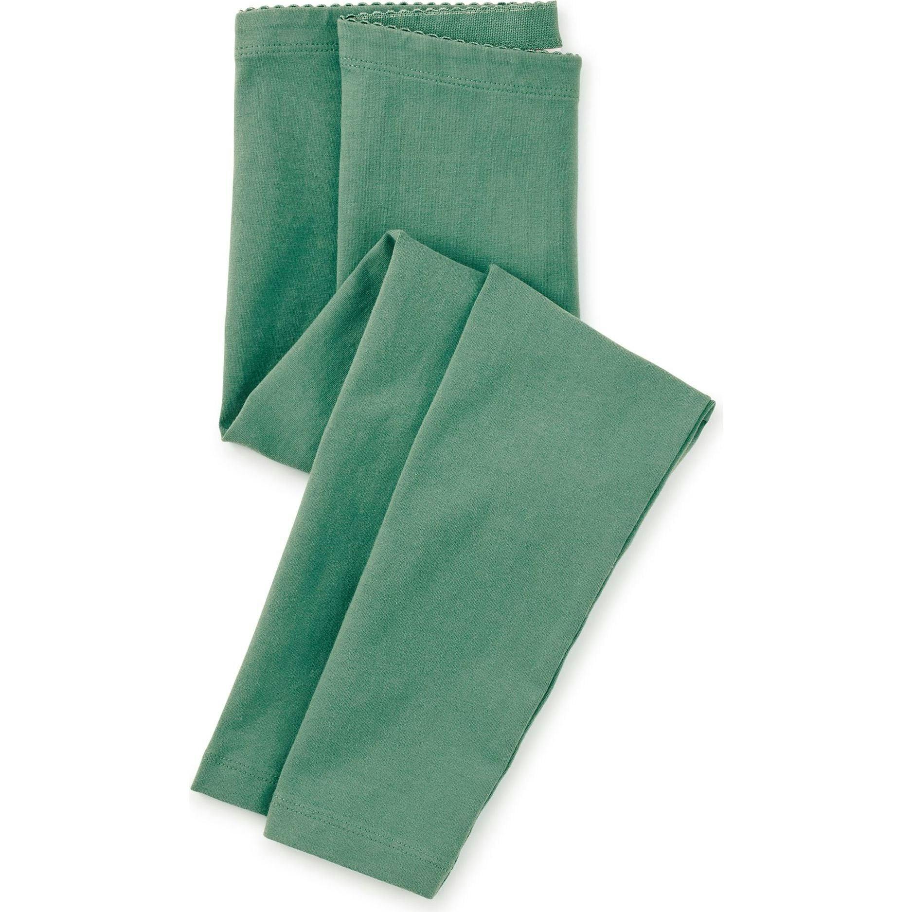 Solid Leggings, Green
