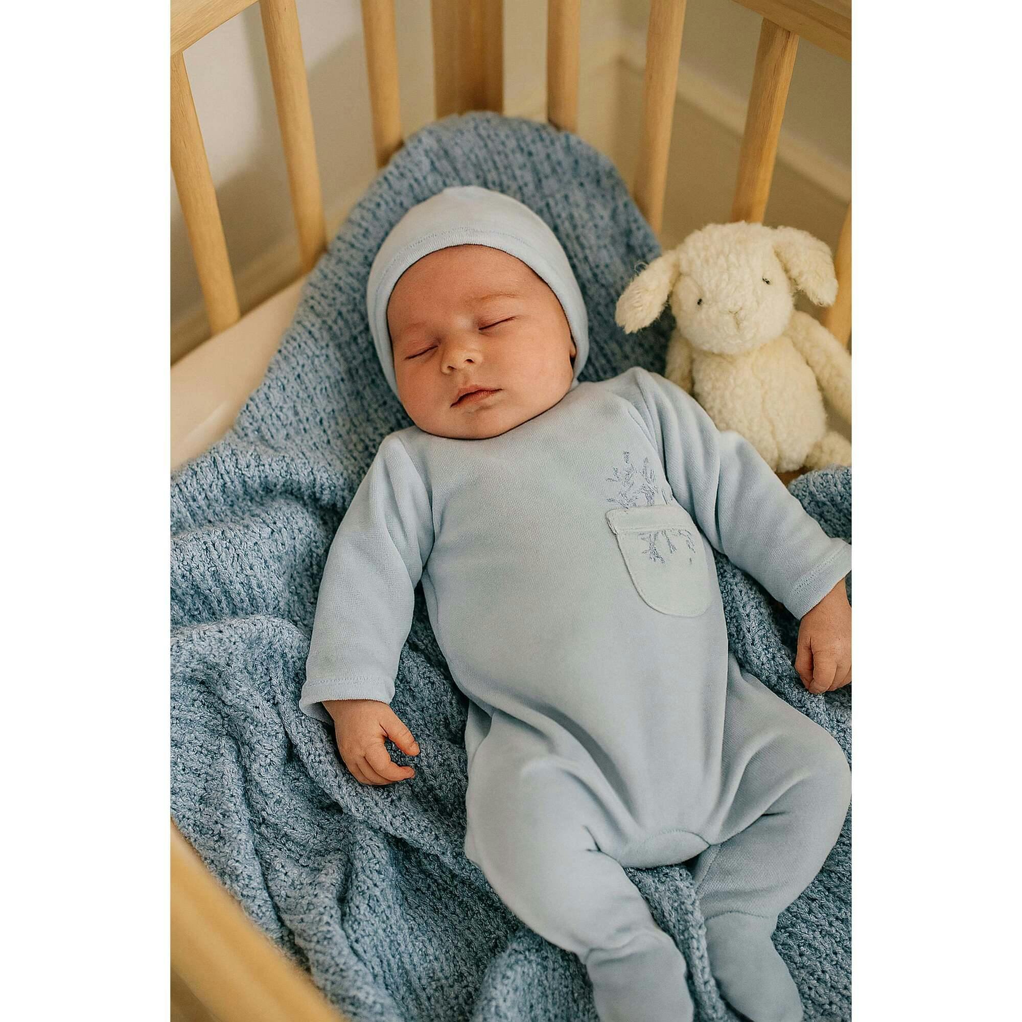 Velour Pocket Footie