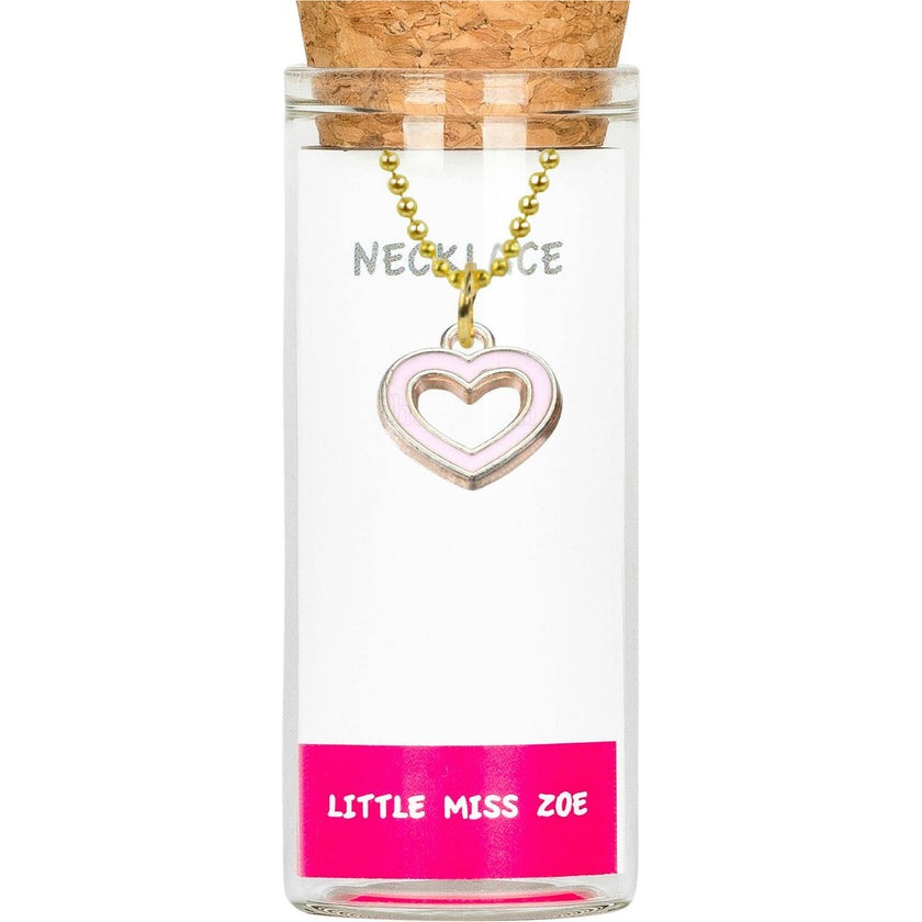 Charming Necklace in a Bottle