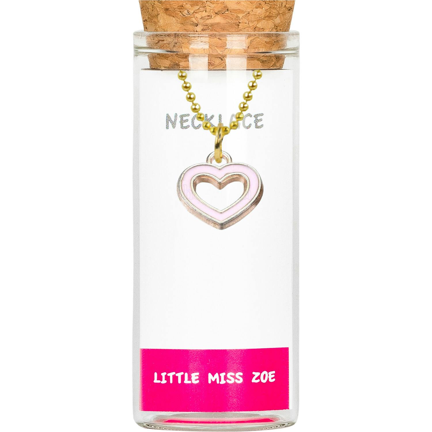 Charming Necklace in a Bottle