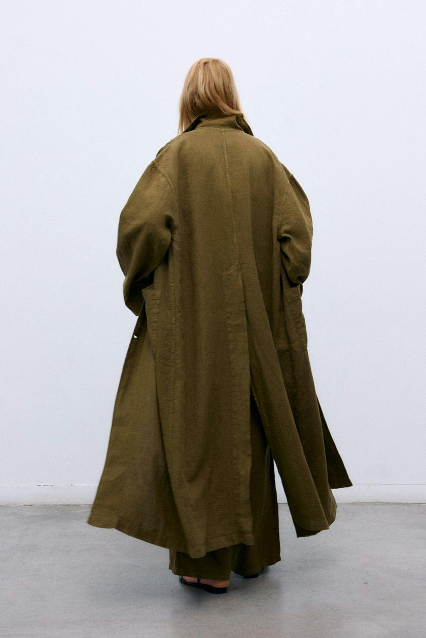 Melissa Woman Pant Palazzo Earthy Olive