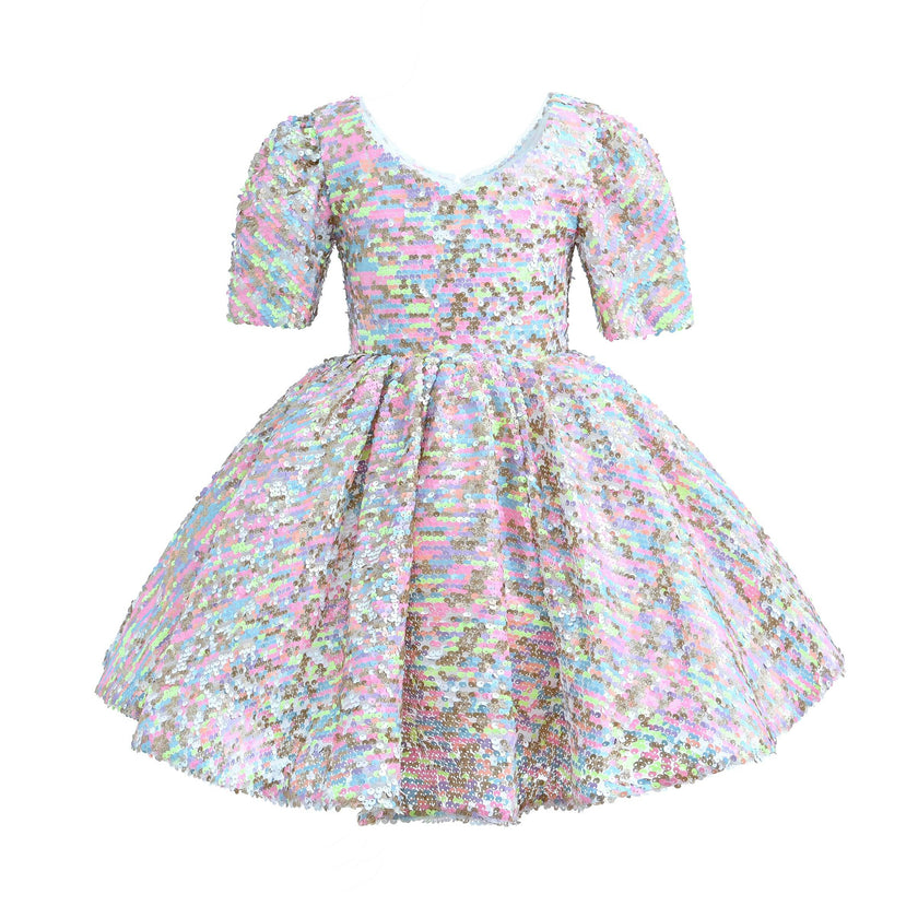 Multicolor Sequin Bahia Dress