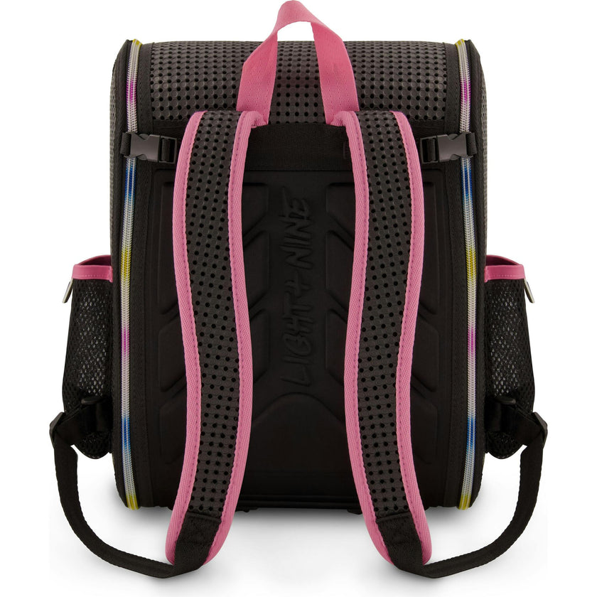 Student Backpack Rainbow Pink