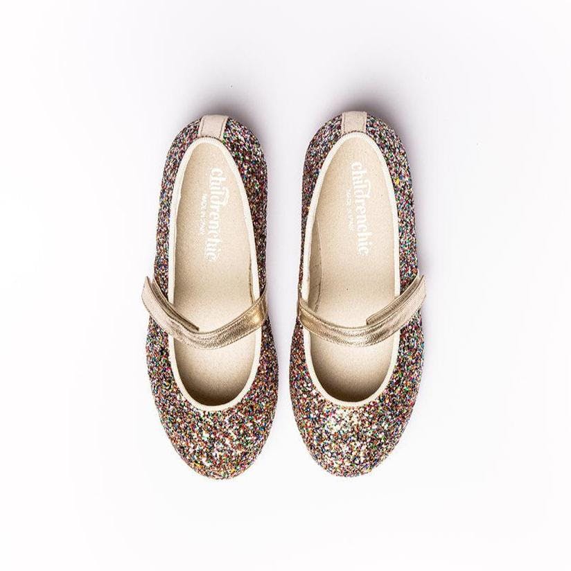 Classic Glitter Mary Janes