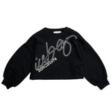 ICEBERG Swirl Logo Cropped Sweatshirt