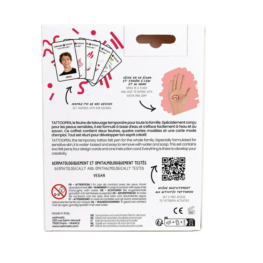 Tattoo Pen Set for Kids ARTY