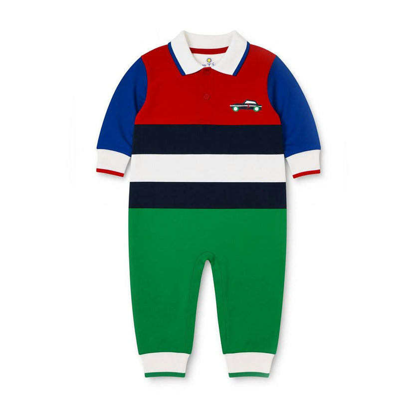 Jersey Knit Longall With Race Car