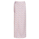 women's orchid floral pareo